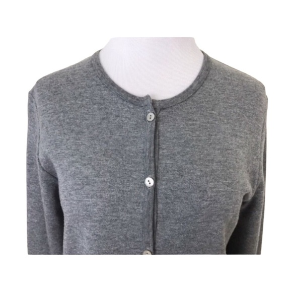 JOAN Vass Metallic Cardigan Sweater - Picture 2 of 6